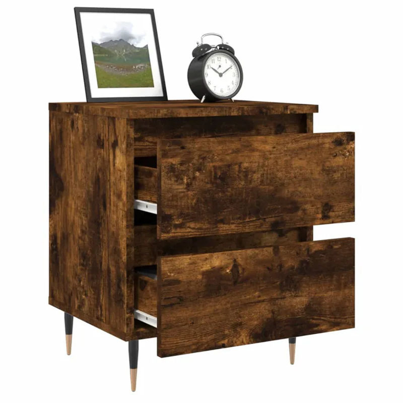 Vidaxl Nachttisch Industrial Braun B: 40 cm, T: 35 cm, H: 50 cm - Bild 3