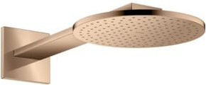 Hansgrohe Axor Kopfbrause 250 1jet mit Brausearm, Gold, Rund, Wandmontage - Bild 1