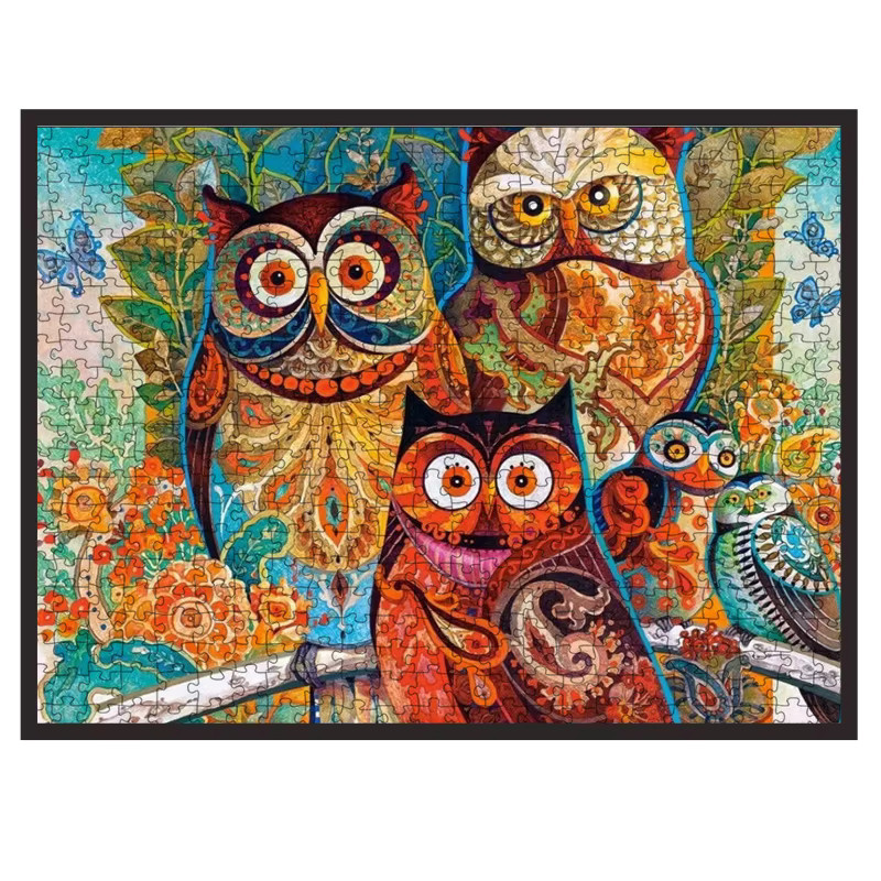 MaxRenard Eule Tier Puzzle, 1000 Teile, Pappe / Karton - Bild 3
