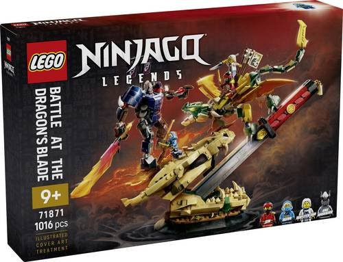 LEGO Ninjago Showdown auf der Drachenklinge Bauset ab 9 Jahren - Bild 1