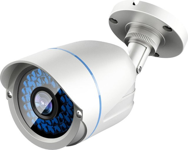 LevelOne ACS-5602 CCTV Sicherheitskamera für Outdoor, Decken- und Wandmontage, Weiß - Bild 1