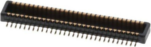 Molex Mezzanine-Steckverbinder Schwarz mit 60 Polen und 0,5 mm Rastermaß - Bild 1