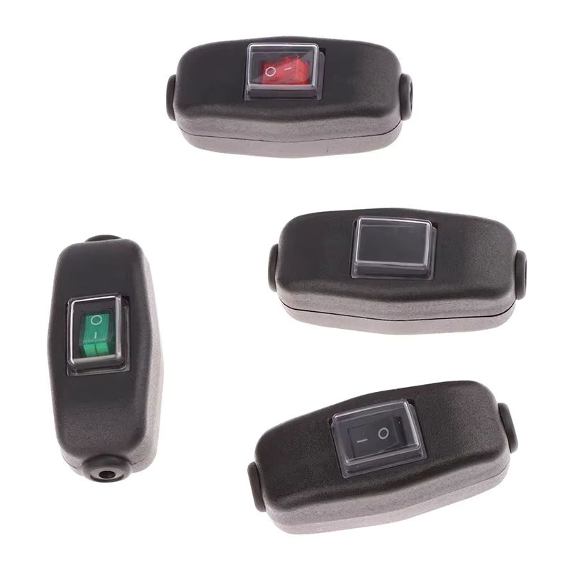 JETTING LED Inline-Kabeltrennschalter wasserdicht und staubdicht, Schwarz, 250V 10A - Bild 6