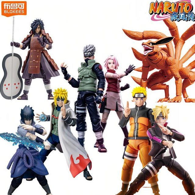 Blokees Naruto Montagemodell, Champion-Klasse, Kunststoff, Mehrfarbig - Bild 1