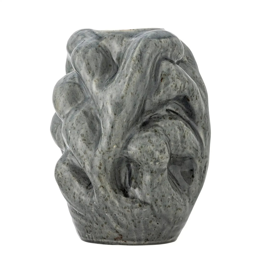 Bloomingville Keramikvase Vuelle in Grau mit organischem Design, Höhe: 30,5 cm - Bild 1