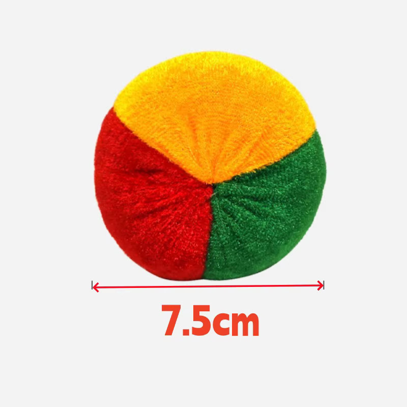 soulbao Kürbis Sandsack Werfen, 5-teiliges Set, Plüsch / Textil, Bunt / Mehrfarbig - Bild 3