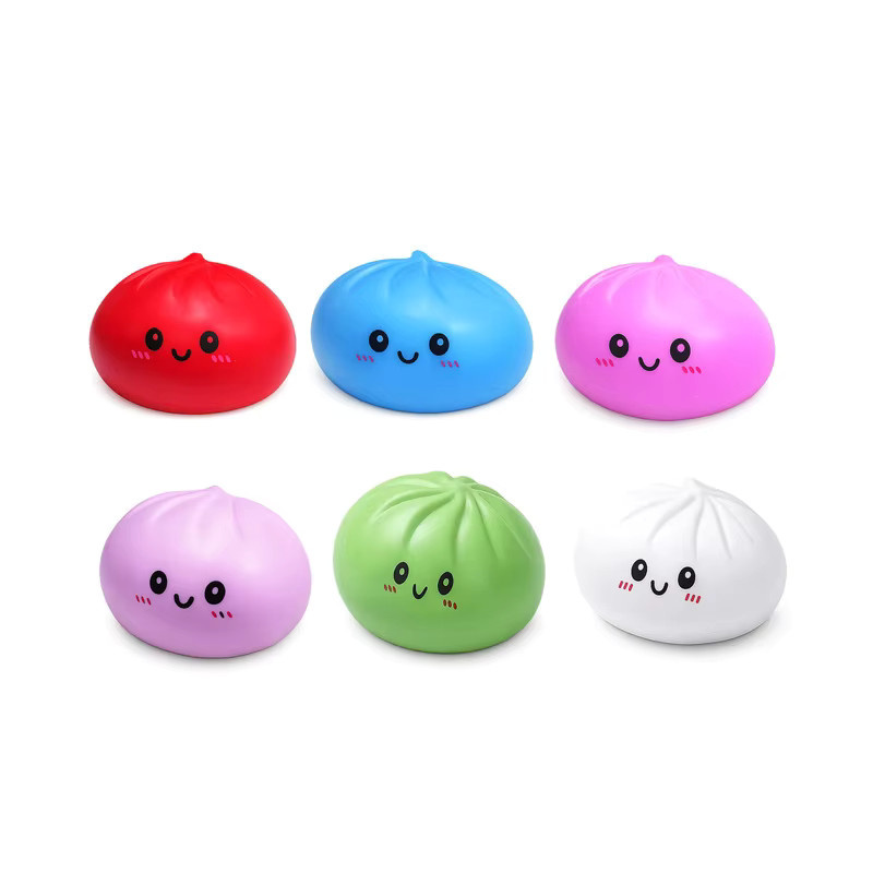 Potdemiel Dampfbrötchen-Squishy-Puppen, mehrfarbig - Bild 4