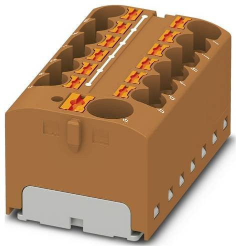 Phoenix Contact Verteilerblock Braun 8 Stück - Bild 1