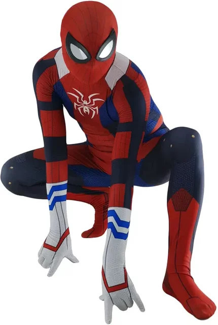Hot Toys Marvel Deku Spider-Hero Halloween Party Cosplay Kostüme, Superheld, Zentai Anzug - Bild 1