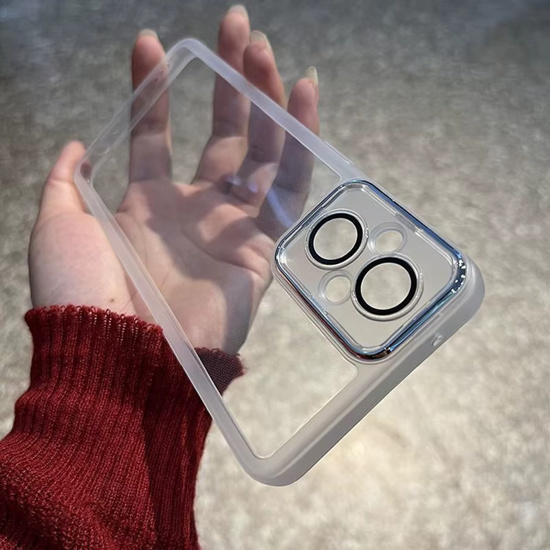 Stoßfeste Schutzhülle für Realme C67 4G (RMX3890) in Transparent - Bild 1