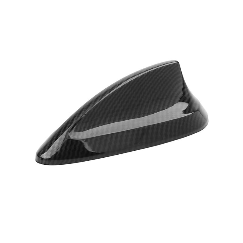 Auto Shark Fin Antenne Abdeckung in Carbon-Optik für BMW 3er 4er 5er Serie, Farbe: Schwarz - Bild 2