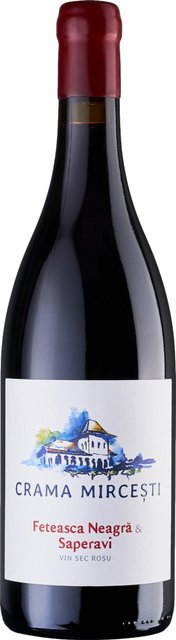 Crama Mircesti Rotwein Feteasca Neagra, 2024, Moldova, trocken, 0,75 l - Bild 1