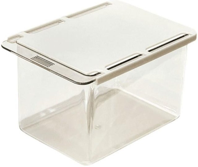 Elberta Schubladen-Organizer aus Acryl, transparente Aufbewahrungsbox mit Griffen für Bad und Make-up - Bild 1