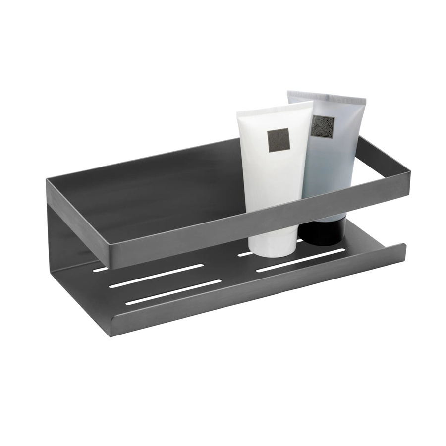 Schöner Wohnen Wandablage Meleto aus Edelstahl in Grau, B: 25 cm, H: 8 cm - Bild 2