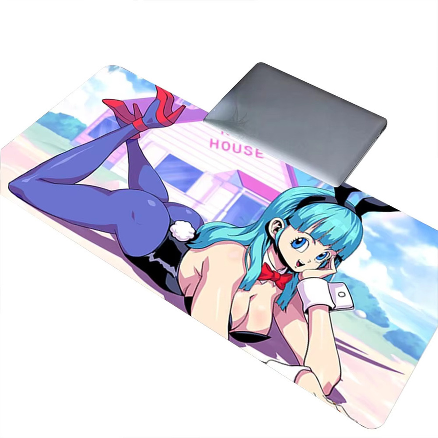 DBZ Dragon Ball Bulma Mauspad von Bandai Anime Gaming Schreibtischunterlage Multicolour - Bild 2