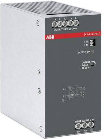 ABB Schaltnetzteil 1SVR320761R1000 24 V/DC 30A 480W grau - Bild 1