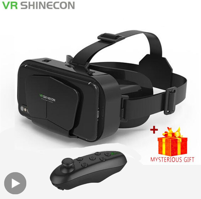 Shinecon Virtual Reality VR Brille für Smartphones in Schwarz - Bild 1