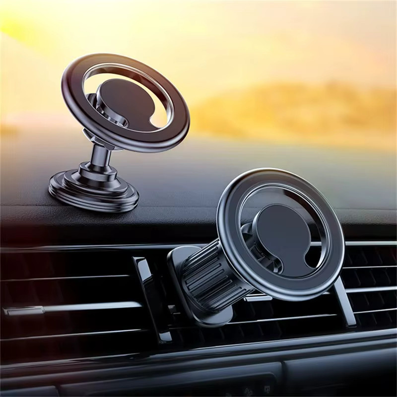Maerknon Magnetische Universal Auto Telefonhalterung mit 360 Grad Rotation für Dashboard oder Lüftungsschlitz, Schwarz - Bild 6