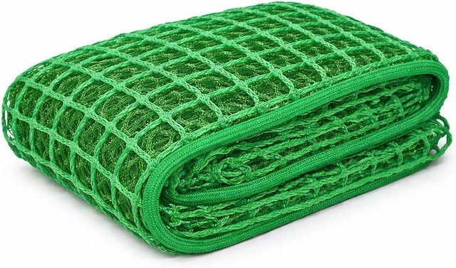 Wiltec Ladungssicherungsnetz Grün mit Randkördel, B x B: 4 x 4 m - Bild 1