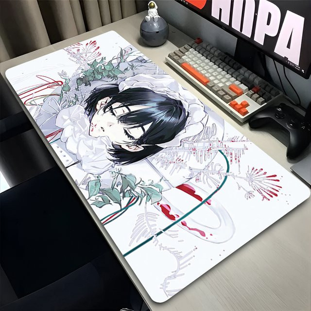 Potdemiel Gaming Mauspad mit Anime Druck Multicolor - Bild 1
