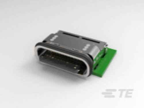 TE Connectivity USB Type C Stecker in Silber - Bild 1