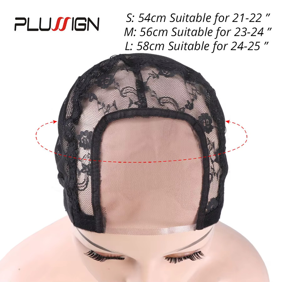 plussign Perückenkappe, Schwarz, Unisex - Bild 6