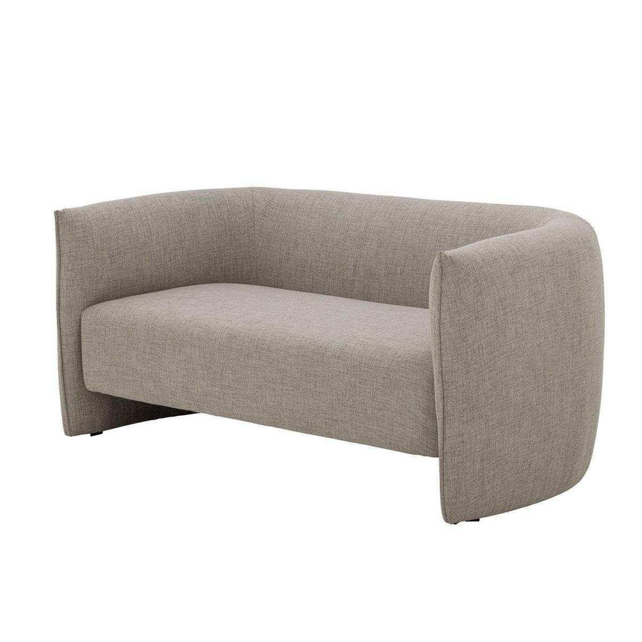 Bloomingville Bacio Bank beige modern gepolstert Breite: 168 cm - Bild 1