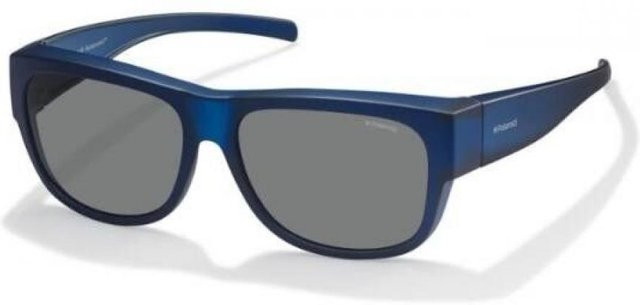 Polaroid M3q Sonnenbrille, Unisex, Vollrand, Square, Plastic, Grey - Bild 1