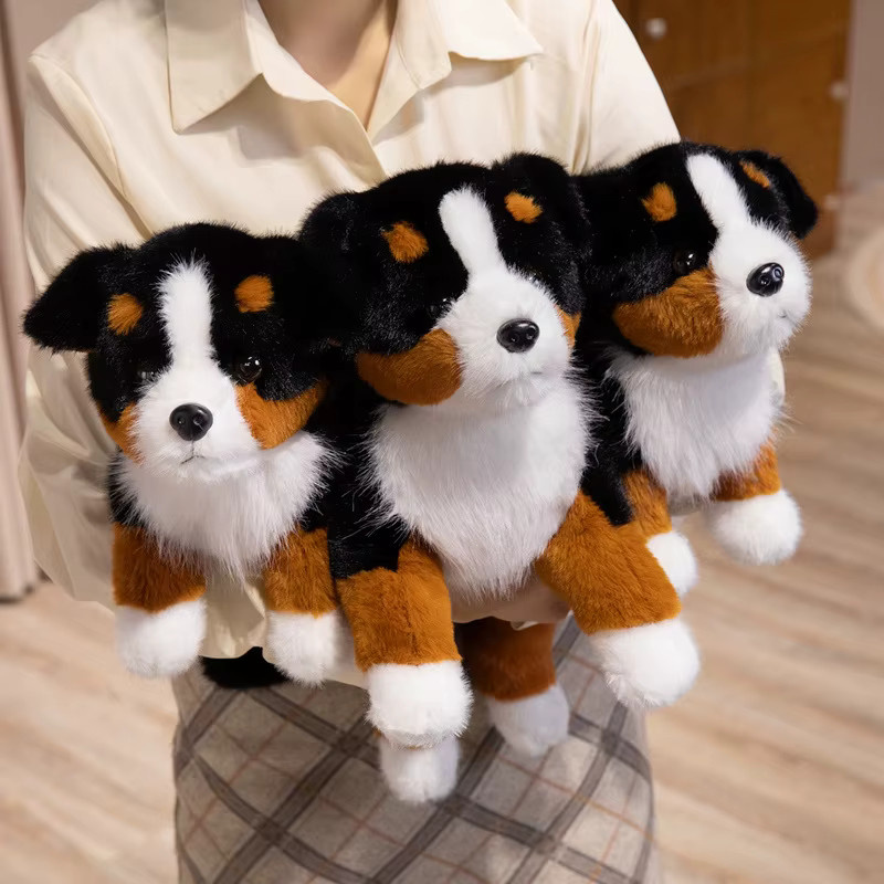 MIAOOWA Berner Sennenhund, Stofftier, Braun - Bild 4