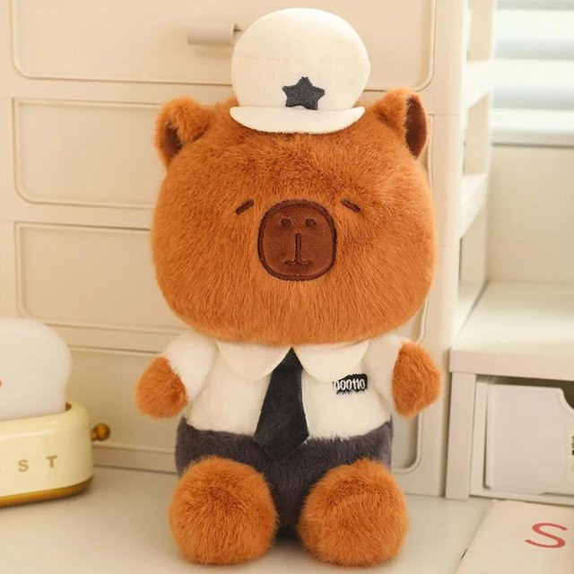 Kidsly Capybara Plüschpuppe, Stofftier, ab 14 Jahren - Bild 1
