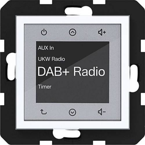 Hager Unterputz-Radio WAN6011WG in Lichtweiß glänzend - Bild 1