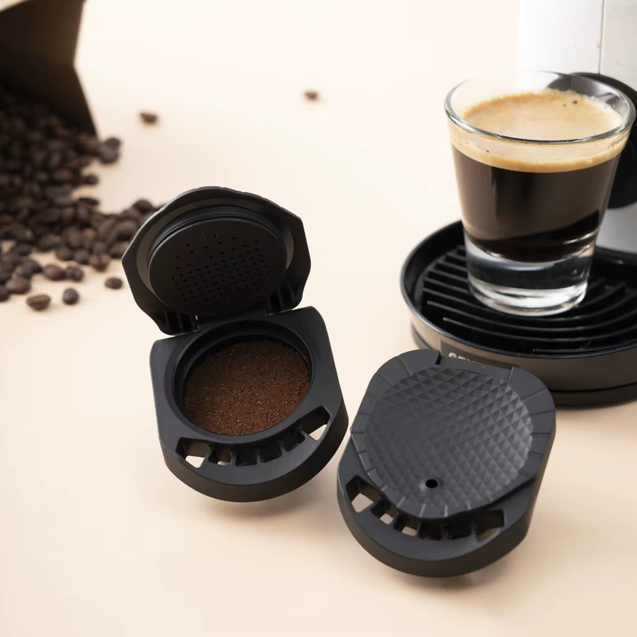 Icafilas wiederverwendbarer Kapseladapter für Dolce Gusto Piccolo XS und Genio S Maschinen in Schwarz - Bild 2
