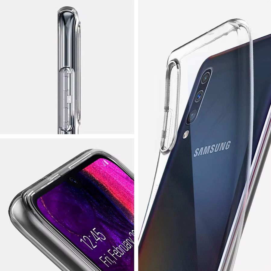 Transparente Silikon Handyhülle für Samsung Galaxy A10, A10S, A20, A20S, A20E, A30, A40, A30S, A50, A50S, A70 Soft Back Cover - Bild 2