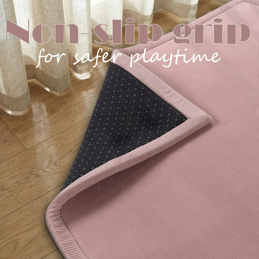 Waschbarer Kinderteppich Atami in Pink, modern und pflegeleicht, B/T: 140 x 200 cm - Bild 2