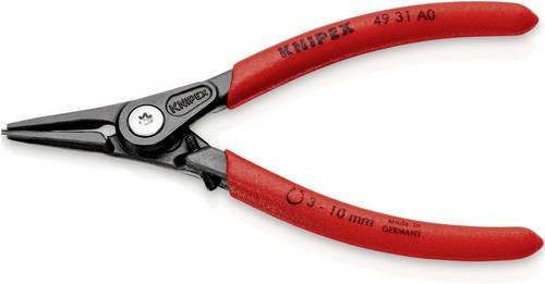 Knipex Präzisions-Sicherungsringzange für Außenringe 10-25 mm in Spitzenform, grau atramentiert mit Kunststoffbeschichtung - Bild 1