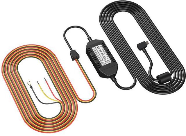 Viofo Original HardWire Kit 3-Draht ACC Mini USB für A119 V3 A129 Duo IR Dash Kamera DVR Recorder Parkmodus HK3 in Schwarz - Bild 1