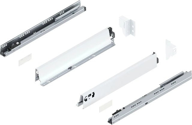 Blum Tandembox antaro N Vollauszug Blumotion Seidenweiß, Tiefe: 450 mm, Tragkraft: 30 kg - Bild 1