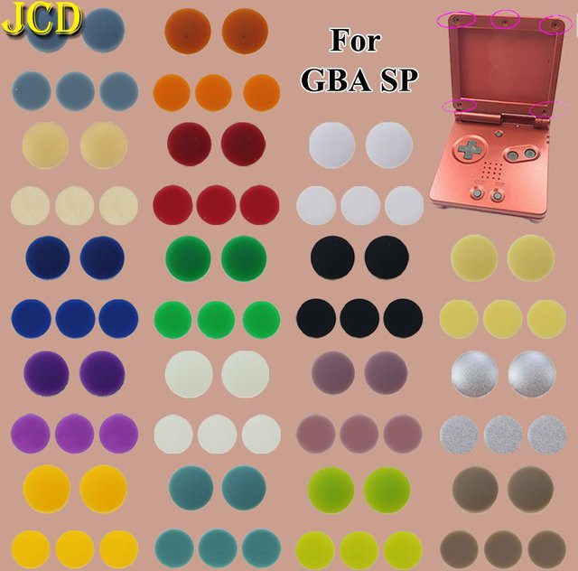 JCD Ersatz Gummistopfen für Gameboy Advance SP Staubschutz Abdeckung in Multicolor - Bild 1