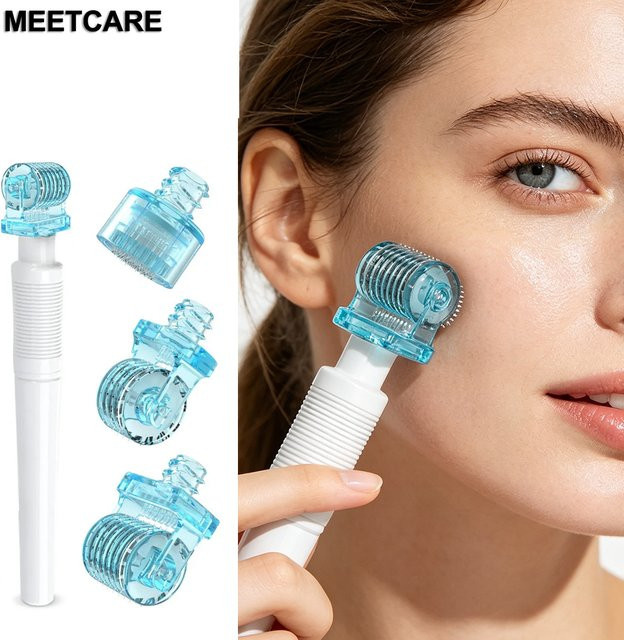 MEETCARE S1 Derma Roller Stempel, Unisex, für Lippen, Gesicht und Kopfhaut - Bild 1