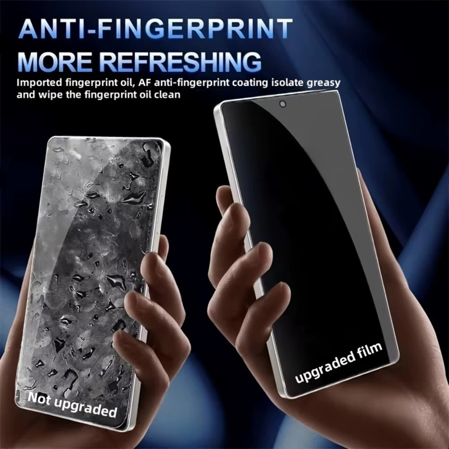 3 Stück MLHJ Anti-Spionage Panzerglas Displayschutz für Samsung Galaxy S25, transparent - Bild 4