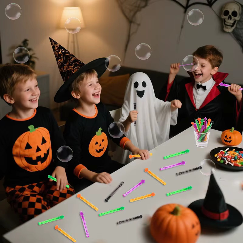 HOCOSHINE Halloween Seifenflaschen, Kürbis-Geist-Design, Set / Bundle - Bild 4