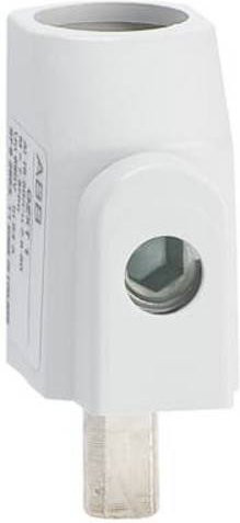 ABB OZXT1 Anschlussklemme für Al- und Cu-Kabel, Farbe: Weiß - Bild 1