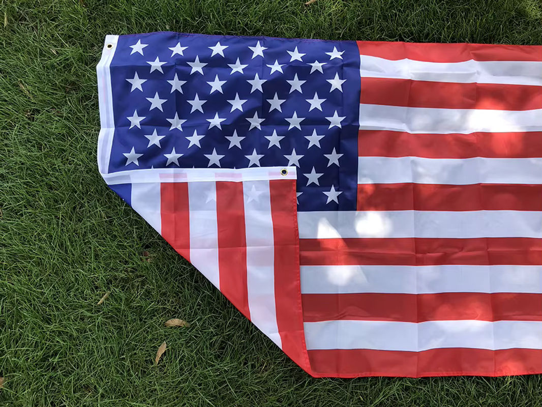 SKY US-Flagge USA amerikanische Flagge mit Sternen und Streifen aus Polyester, B: 150 cm, H: 90 cm - Bild 4