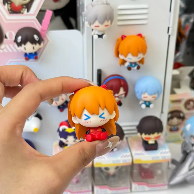 Pop Mart Neon Genesis Evangelion Super Mini Figur, Blind Box, Einzelfigur - Bild 3