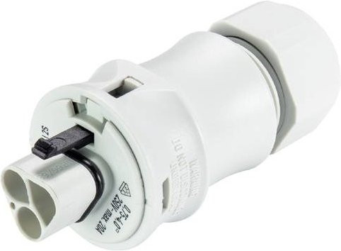 Wieland Electric 96.022.0153.0 Steckverbinder in Grau und Weiß - Bild 1