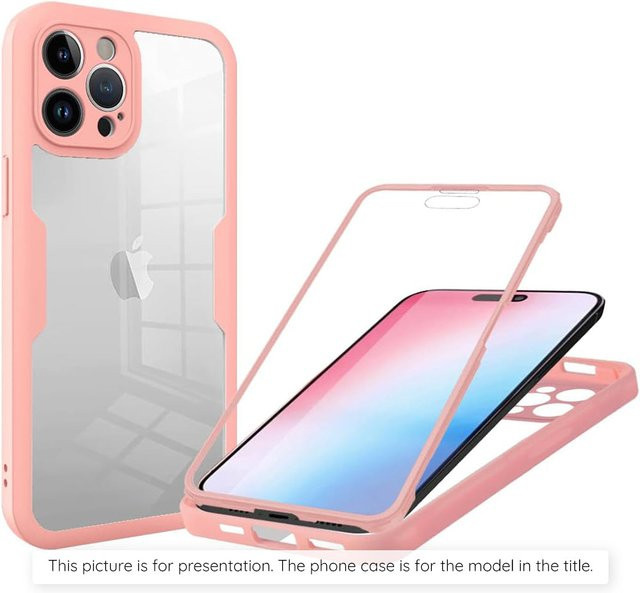 Techsuit ColorVerse 360 Schutzhülle für Oppo Reno14 FS 5G und Oppo Reno14 F in Rosa/Pink - Bild 1
