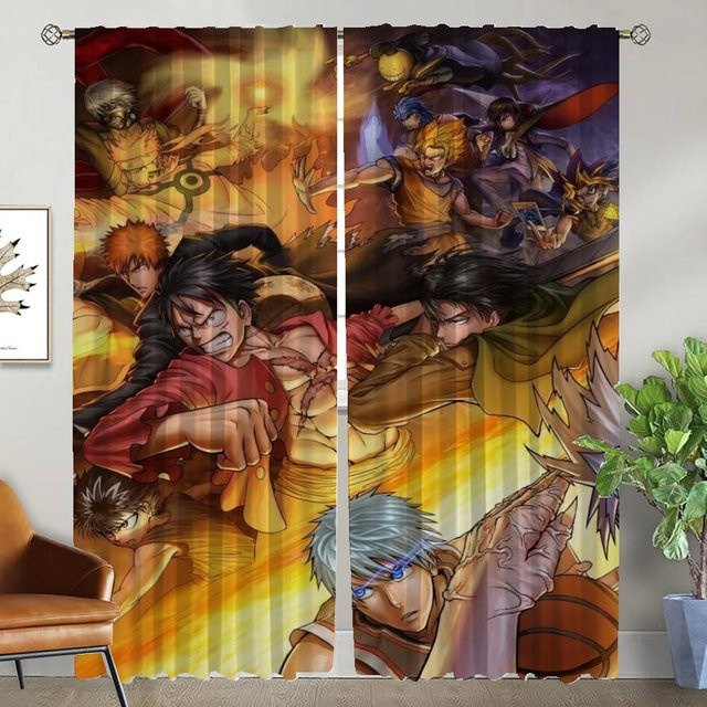 Elegante Tüll-Vorhänge für dein Schlafzimmer oder als Raumteiler, 2 Paneele, Multicolour, B: 50 cm, H: 70 cm - Bild 1