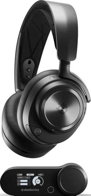 SteelSeries Arctis Nova Pro Wireless Over-Ear Headset in Schwarz mit Bluetooth und 2,4 GHz Funk für Nintendo Switch, PlayStation und PC - Bild 1