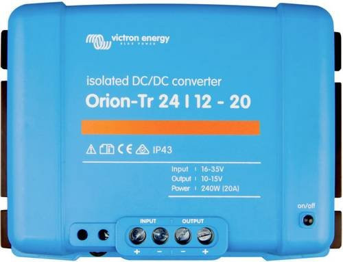 Victron Energy Orion-Tr DC/DC Wandler 48/48-2,5A 120W 48V - 48,2V in Blau - Bild 1