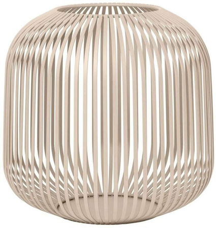Blomus Laterne LITO Nomad Windlicht aus Metall in Beige, Höhe: 27 cm